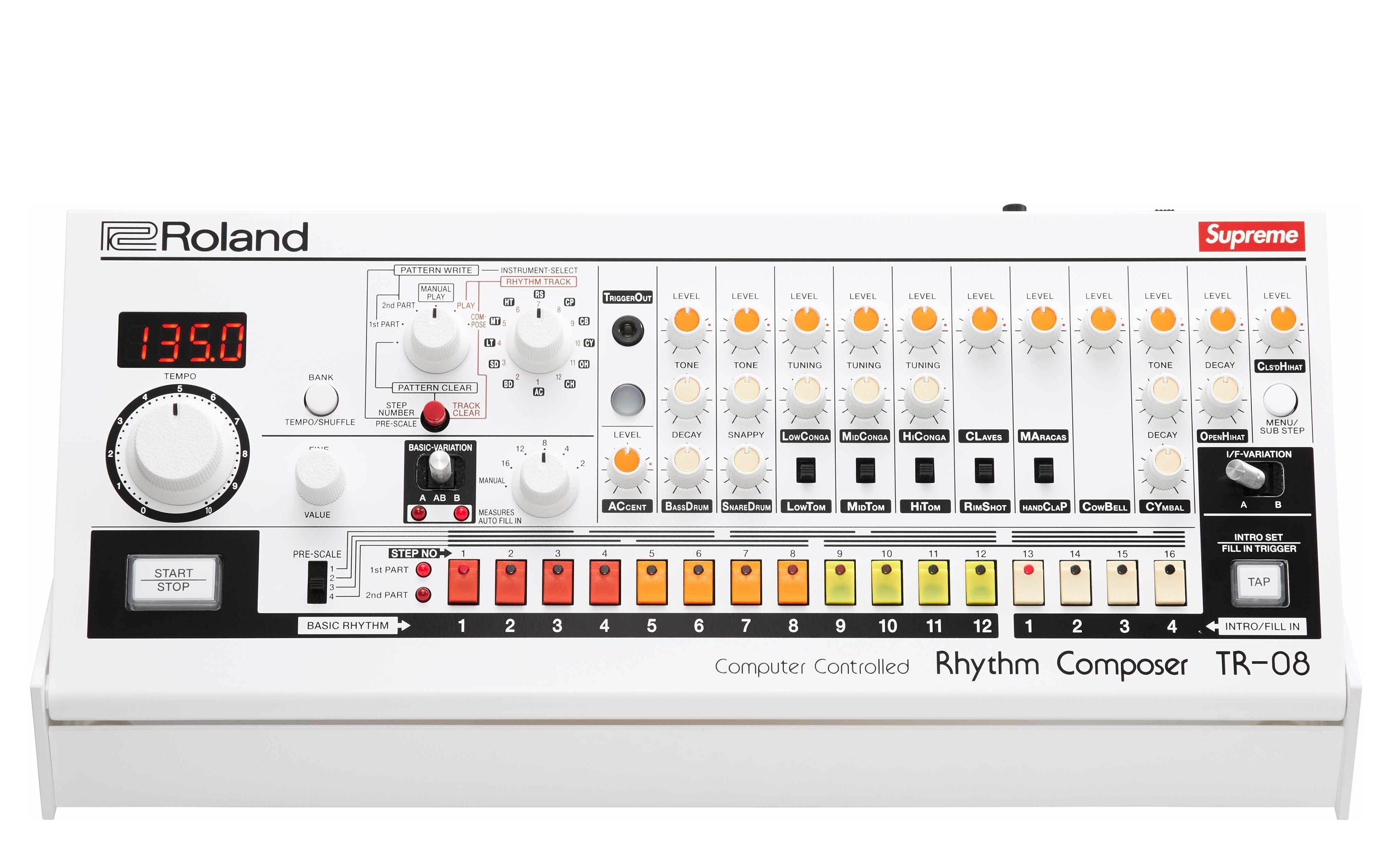 Supreme®/Roland® TR-08 Rhythm Composer